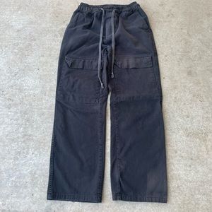 Essentials Fear of God Cargo Elastic Sweatpants Black Size S